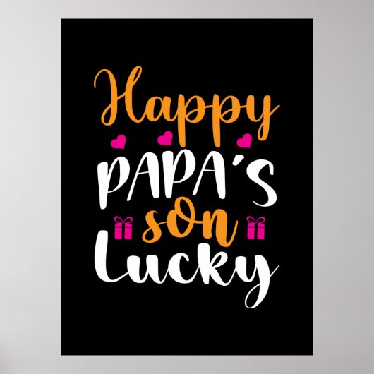 ギフトパパ | Happy Papa's Son Lucky ポスター (正面)