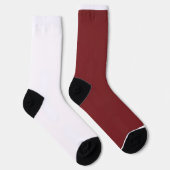 ギフトパーソナライズされたとデザインの選ユニーク択 ソックス (右)