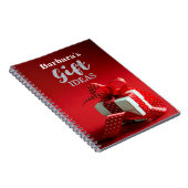 ギフトパーソナライズされたアイディア帳 ノートブック (右側)