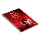 ギフトパーソナライズされたアイディア帳 ノートブック (右側)