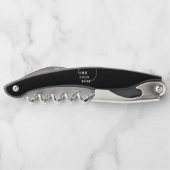 ギフトパーソナライズされたアイディア独自のデザインの作成 ソムリエナイフ (裏面)