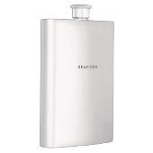 ギフトパーソナライズされたス男性へレス鋼製フラスコ フラスク (右)