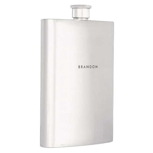 ギフトパーソナライズされたス男性へレス鋼製フラスコ フラスク (右)