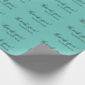 ギフトパーソナライズされたラッパーに感謝 ラッピングペーパー (角)