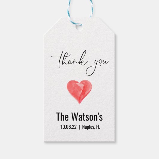 ギフトパーソナライズされたラベル ギフトタグ (正面)