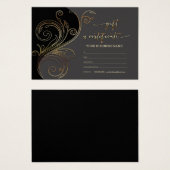 ギフトパーソナライズされた券テンプレート印刷可能 (正面&裏面)