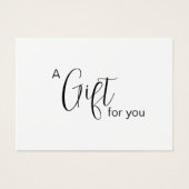 ギフトパーソナライズされた券 (正面)