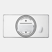 ギフトパーソナライズされた夫ギフトオフィスのギフトデスク デスクマット (キーボード&マウス)