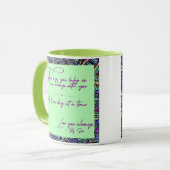 ギフトパーソナライズドマグカップベビー姉妹 マグカップ (正面左)