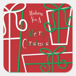 ギフトファンキーボックス スクエアシール