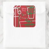 ギフトファンキーボックス スクエアシール (バッグ)