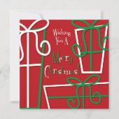 ギフトファンキーボックス 招待状 (正面)