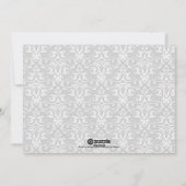 ギフトフェイクボックスボウ、3フォトクリスマスカード シーズンカード (裏面)