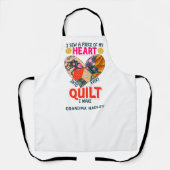 ギフトフォー祖母裁縫キルティング エプロン (正面)
