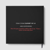 ギフトブック ウェディング | ベビーシャワー | エレガント ゲストブック (裏面)