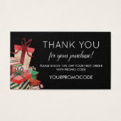 ギフトプロモーションコード割引カード (正面)