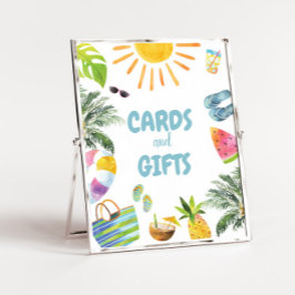 ギフトプールパーティー誕生日記号 ポスター