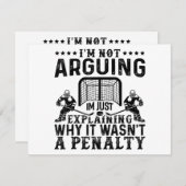 ギフトホッケーを議論するホッケーおもしろい選手 シーズンカード (正面/裏面)