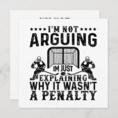 ギフトホッケーを議論するホッケーおもしろい選手 セーブザデート (正面/裏面)