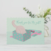 ギフトボックスのかわいい猫をありがとう (スタンド正面)