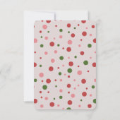 ギフトボックスカスタムフォトコラージホリデーカード サンキューカード (裏面)