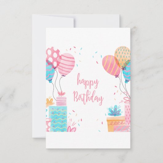 ギフトボックスハッピーバースデー (正面)