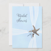 ギフトボックスヒトデ広場シャワー招待状 招待状 (正面)