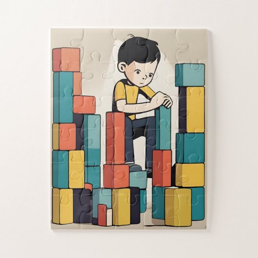 ギフトボックス付きキッズジグソーパズル ジグソーパズル (縦)