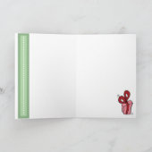 ギフトボックス付きトナカイ シーズンカード (内部)