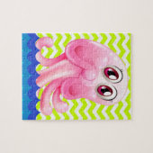 ギフトボックス付タコパズル用アルファベットO ジグソーパズル (横)