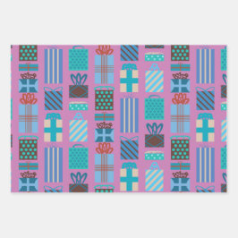 ギフトボックス包装紙 ラッピングペーパーシート