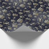 ギフトボックス包装紙 ラッピングペーパー (角)