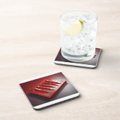 ギフトボックス及び5個ユニークのボールペン コースター (右側)