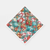 ギフトボックス、包まれたプレゼント。 スタンダードランチョンナプキン (角)