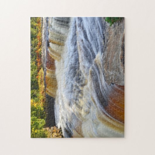 ギフトボックス/滝のあるパズル ジグソーパズル (縦)