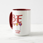 ギフトマグカップ妻またはガールフレンド、名前をカスタムするカップ マグカップ (正面左)