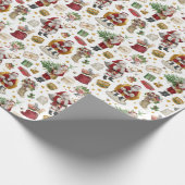 ギフトマジカルクリスマスラッピング紙 ラッピングペーパー (角)