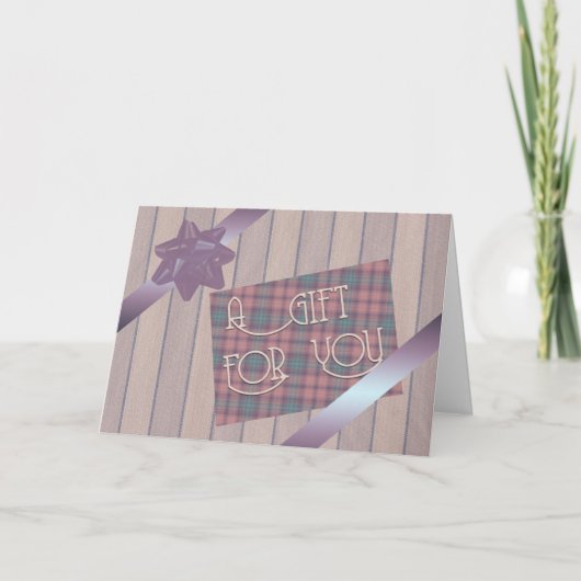 ギフトマネーの囲い込みカード シーズンカード (正面)