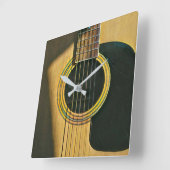 ギフトミュージシャン スクエア壁時計 (傾斜)