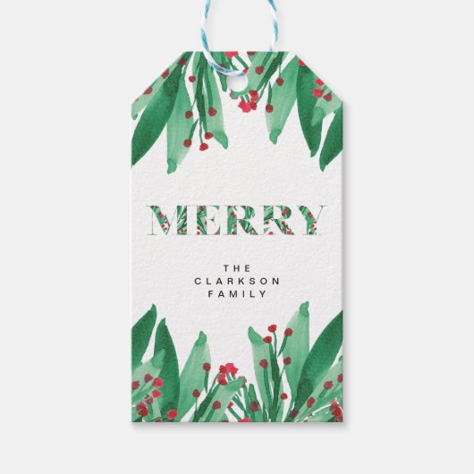 ギフトメリーラベル ギフトタグ (正面)