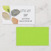 ギフトモダンショップ水彩名刺 名刺 (正面/裏面)