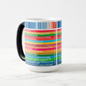 ギフトモダンパーソナライズされた持続可能性ゴール モーフィングマグカップ (正面左)