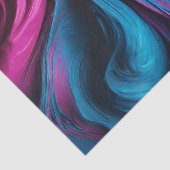 ギフトモダンラッピングブルーとピンク –  薄葉紙 (詳細)