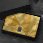 ギフトモダンラップの幾何学的金ゴールドティッシュペーパー 薄葉紙