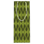 ギフトモダンラップ |アボカドのドロップ ワインギフトバッグ (裏面)