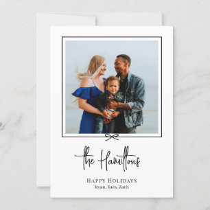 ギフトモダン写真ホリデーカードクリスマスカード シーズンカード