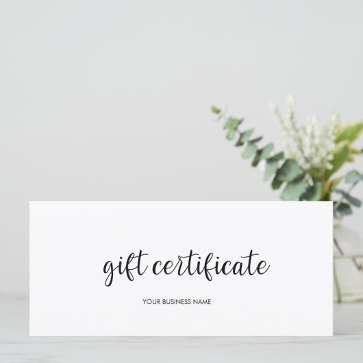 ギフトモダン券 (スタンド正面)