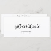 ギフトモダン券 (正面/裏面)