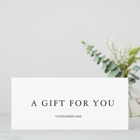 ギフトモダン券 (スタンド正面)