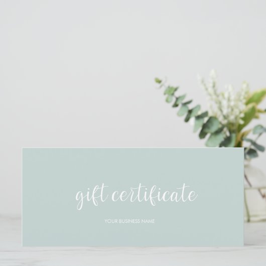 ギフトモダン券 (スタンド正面)